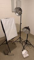 Fotostudio Beleuchtung Set mit Lampen und Tasche