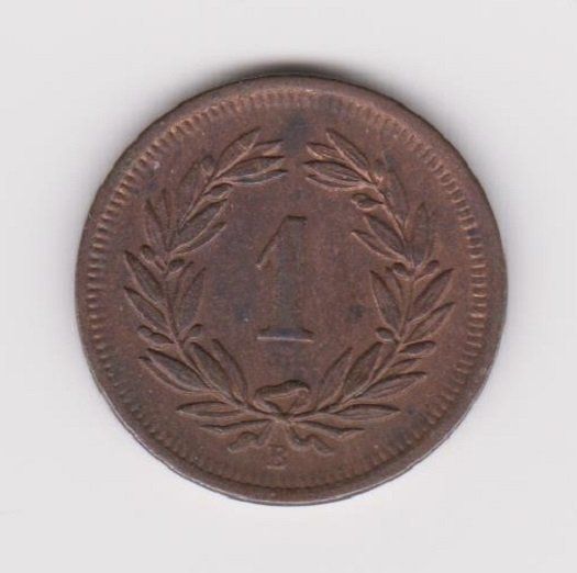 Toutes les monnaies: Schweiz 1 Rappen 1906 Bern – D'occasion à WilSG par Wil10 1