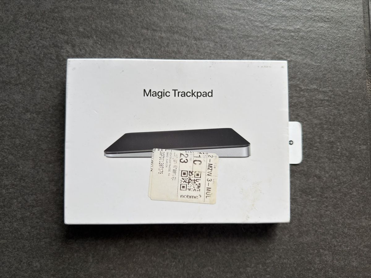 Apple Mouse: Apple Magic Trackpad Schwarz – Usato da Zürich venduto da cENS0R 2