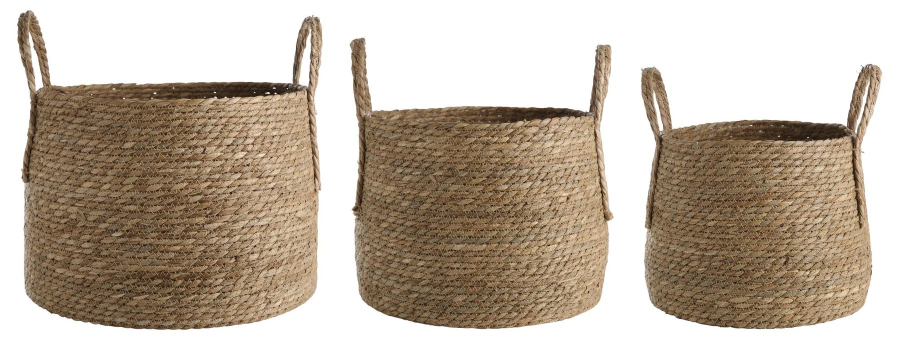 Sonstiges für Haushalt & Wohnen: Korb-Set - 3tlg. - Braun – Neu und originalverpackt aus Bremgarten AG von simpliCH