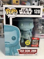 Funko POP! Movies Star Wars Qui Gon Jinn Holographic Limitée