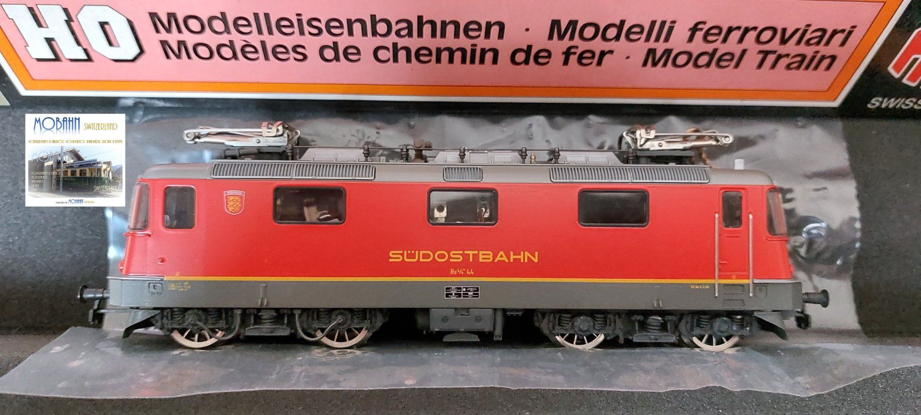 Hag Modellini di ferrovie: HAG 271 - Re 4/4''' 44 SOB - Neuware! – Nuovo e nell'imballaggio originale da Rotkreuz venduto da MOBAHN-1zu87