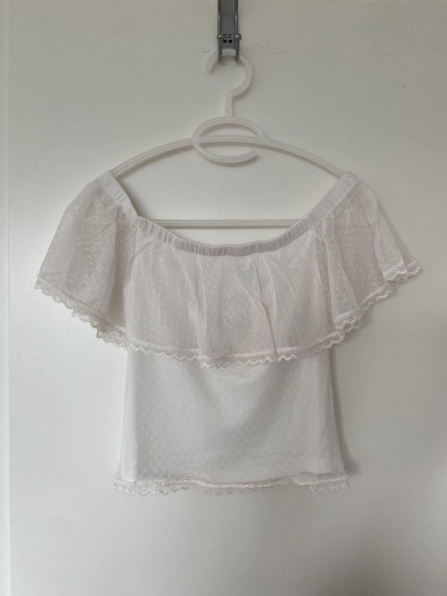 H&M Top: Schulterfreies Top – Usato da Fribourg venduto da car_r2b9
