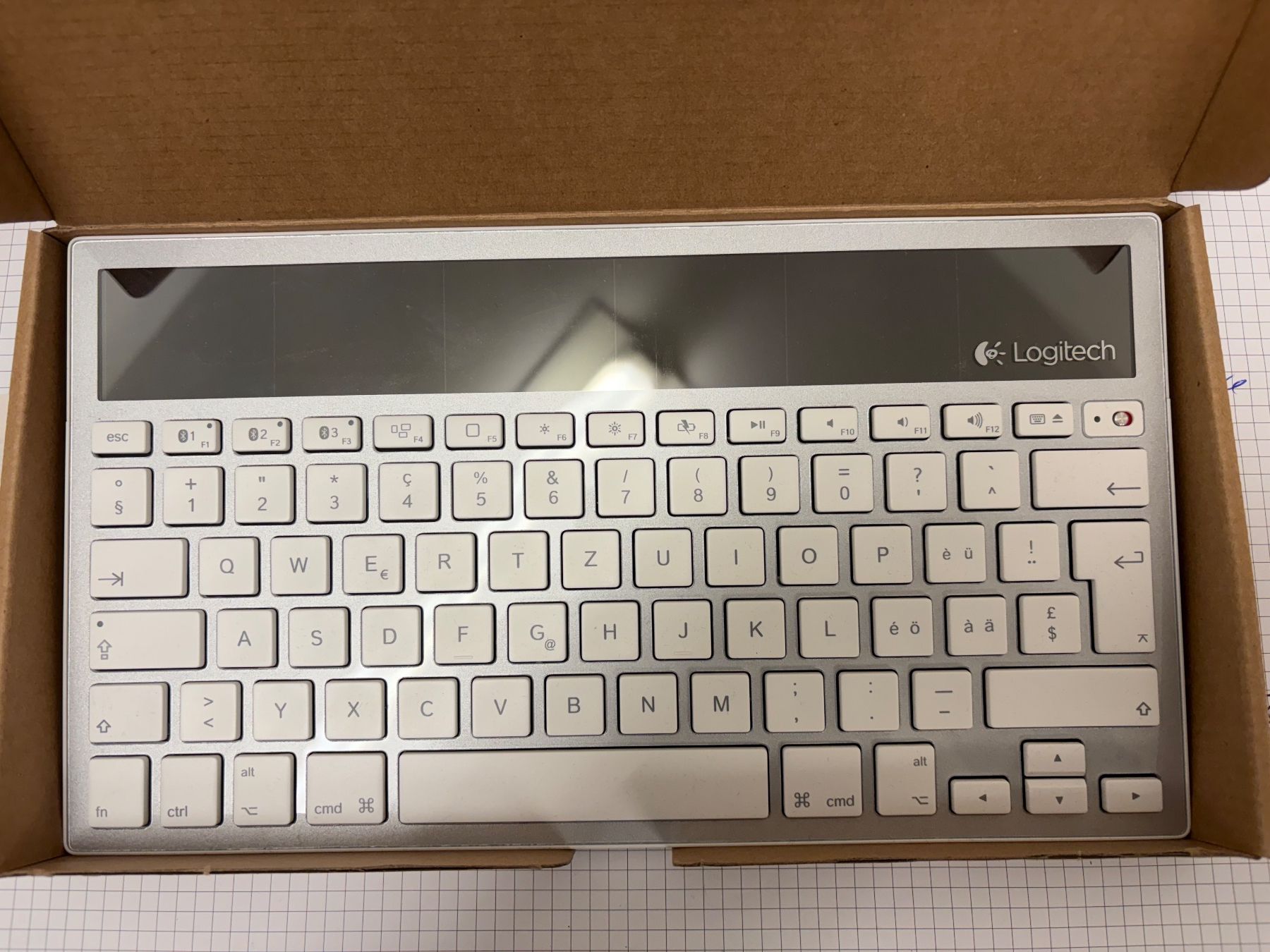 Logitech Tastiere: Logitech K760 Wireless Solar Keyboard - Top Zustand! – Usato da Cham venduto da Furex 2