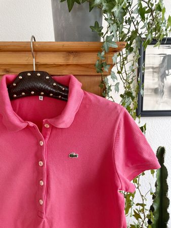 Lacoste | Poloshirt | Vintage | pink | Gr M/L