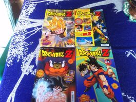 Dragon Ball Z Comics Carlsen 4er Set (MIT POSTER)