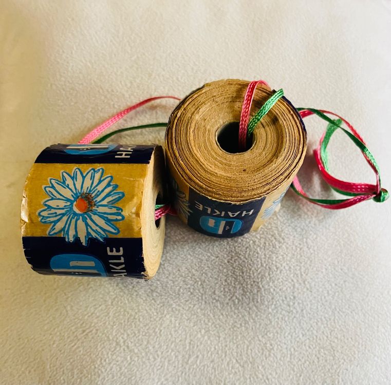 Deko Mini Hakle WC-Rollen, sehr selten, Vintage 3