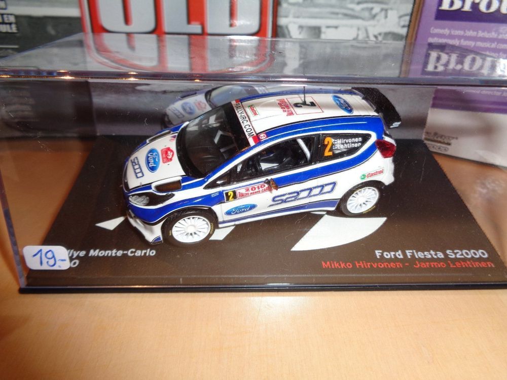 Auto Da Rally Ford Fiesta S2000 1:43 - Modellino Monte Carlo 2010 Hirvonen - Foto 4