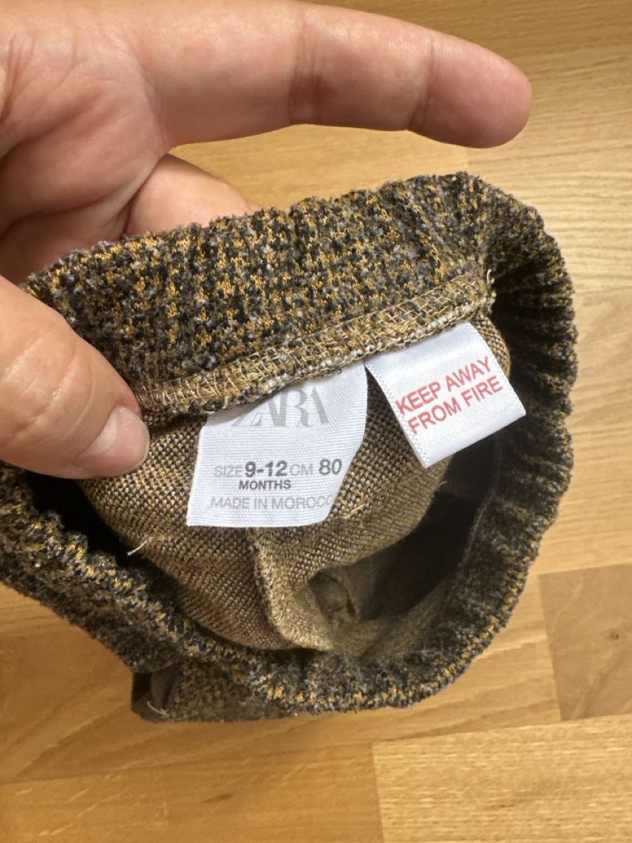 Zara Hosen: Zara Hose 9-12 Monate braun – Gebraucht aus St. Gallen von adr_l9jg 2
