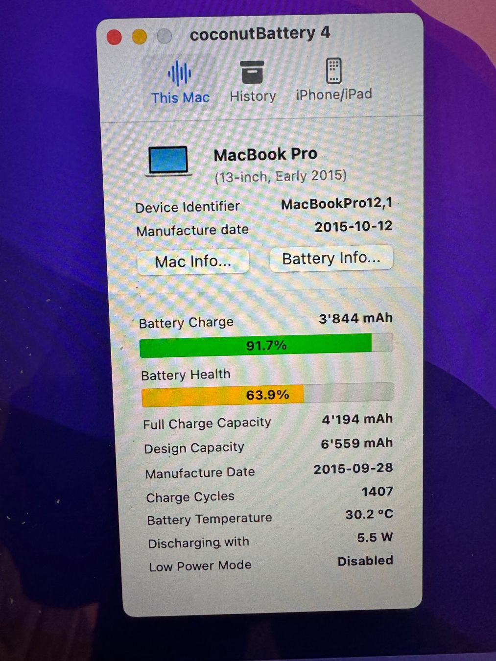 Apple Notebooks: MacBook Pro 13 – Gebraucht aus Adliswil von Busys 2
