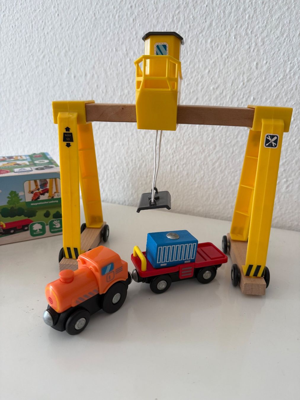 Giocattoli: Playtive Verladekran Holz! – Usato da Baden venduto da MatildaBaier 1