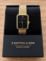 Kapten & Son Grace – Gold/Schwarz  NEU