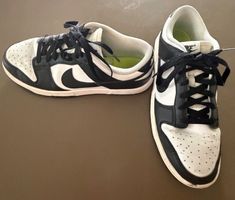 Nike Dunk Low Damen Schwarz Weiss Grösse 39 gebraucht