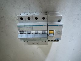 Hager FI/LS-Kombischalter ADA463C C20 30 mA Typ A 4-polig
