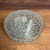Deckenleuchte Glas Vintage rund 27cm guter Zustand