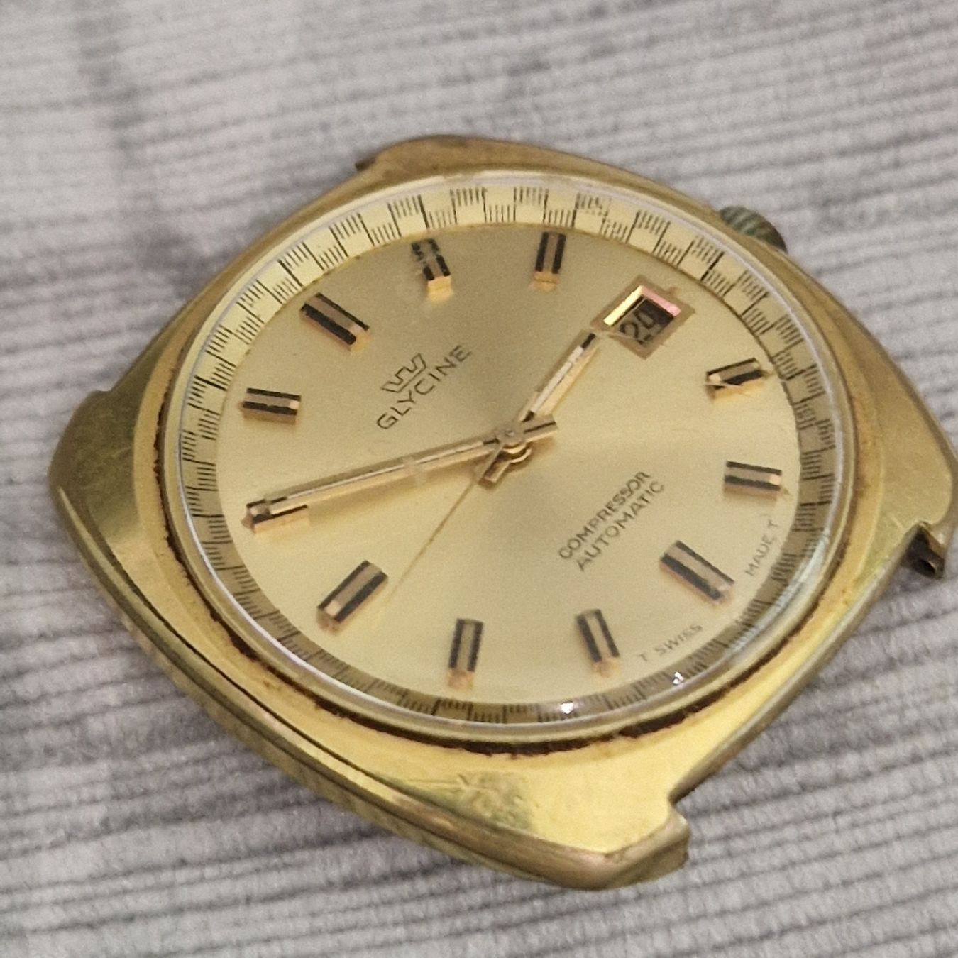 Glycine Orologi: Glycine Compressor Automatic Herrenuhr  – Usato da Reiden venduto da Flohmarkt-77 2