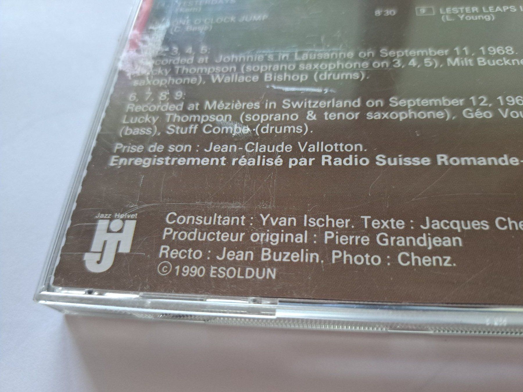 CDs: Cd Lucky Thompson - Switzerland 1968 / 1969 – Gebraucht aus Pully von bro_n52j 2