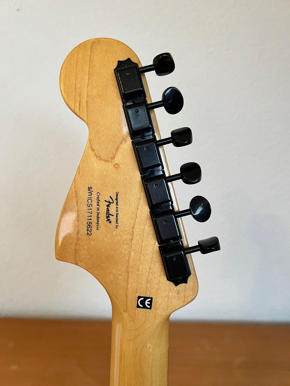 Squier Musikinstrumente: Squier Vintage Modified Baritone Jazzmaster Schwarz – Gebraucht aus Neunkirch von F1986 7