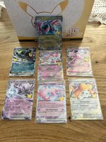Pokémon 30th 7x Ex Karten Mew,Mewtu,feelinara usw