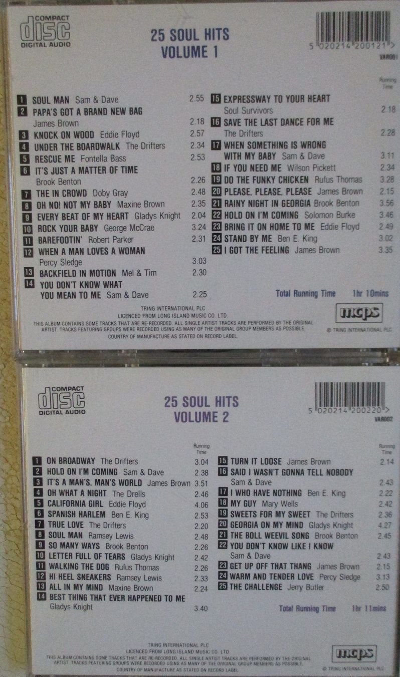 CD: 2 x 25 Soul Hits CD – Usato da Flumenthal venduto da novbra 1