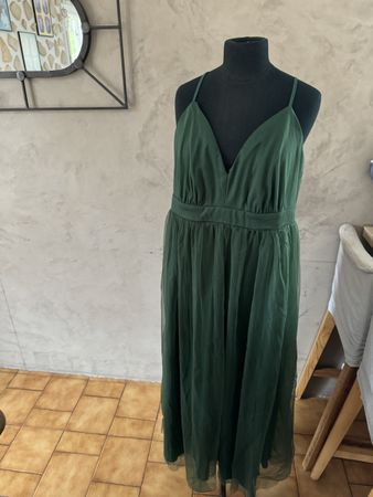 Robe verte sapin Taille XL Marina