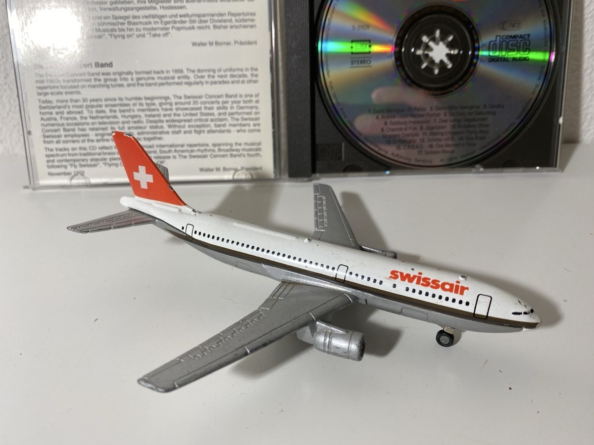 Kit di modellismo & Modellini statici: Swissair CD/ Flugzeug ERTL – Usato da Winterthur venduto da ben_9vxx 2