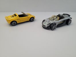 2 LOTUS HOTWEELS (1/64) MATCHBOX