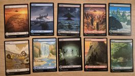 MTG Magic The Gathering - Alle Avatar Full Art Manas