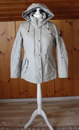Jacke Winterjacke IN LINEA beige Gr. 40