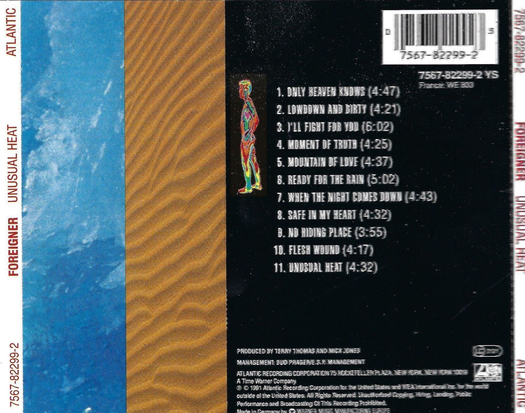 CD: CD: FOREIGNER - Unusual Heat – Usato da Rotkreuz venduto da groeli69 1