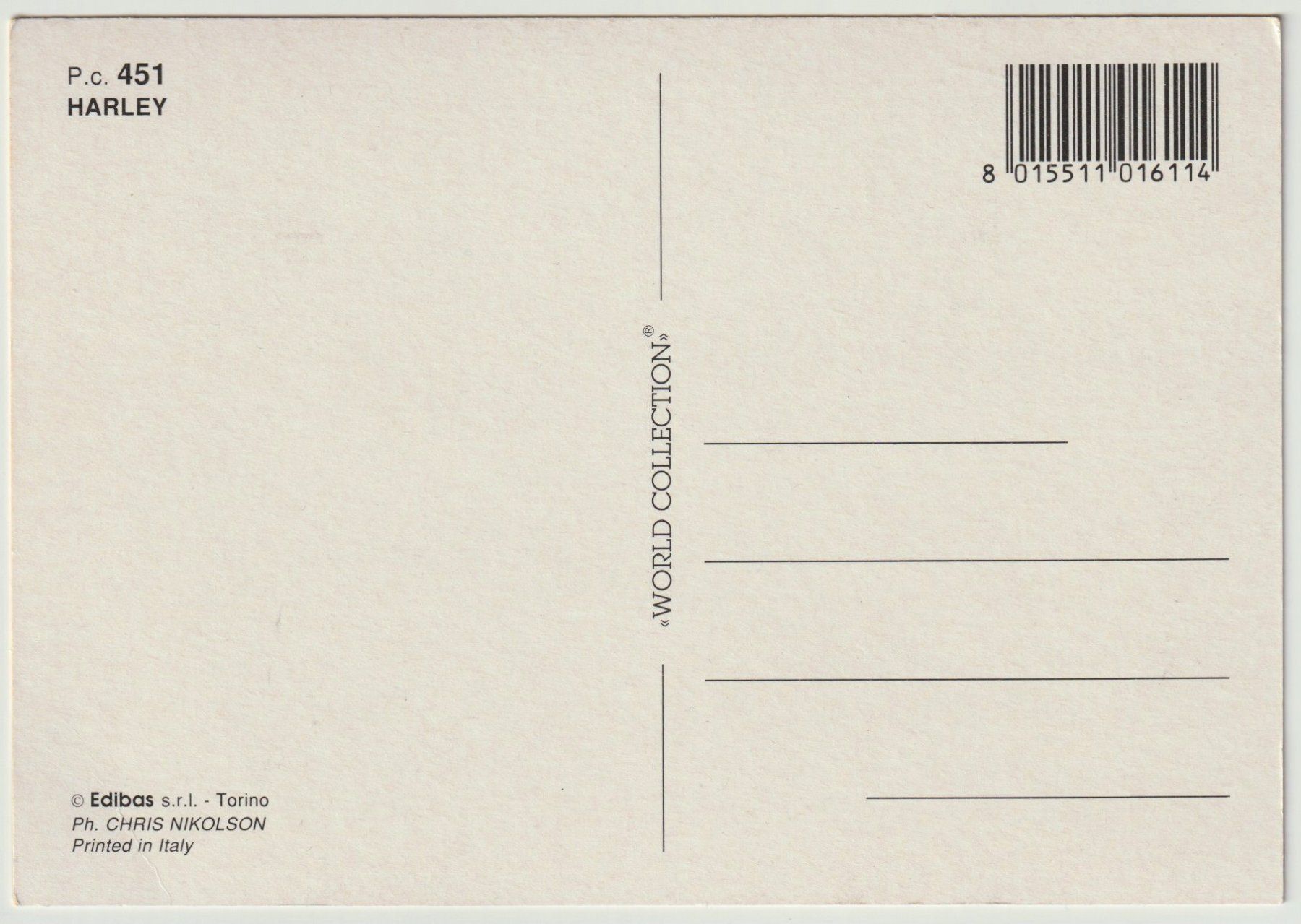 Cartoline postali: Ak Harley Davidson Motorrad mit Model, Erotikkarte – Usato da Bedigliora venduto da positano 1