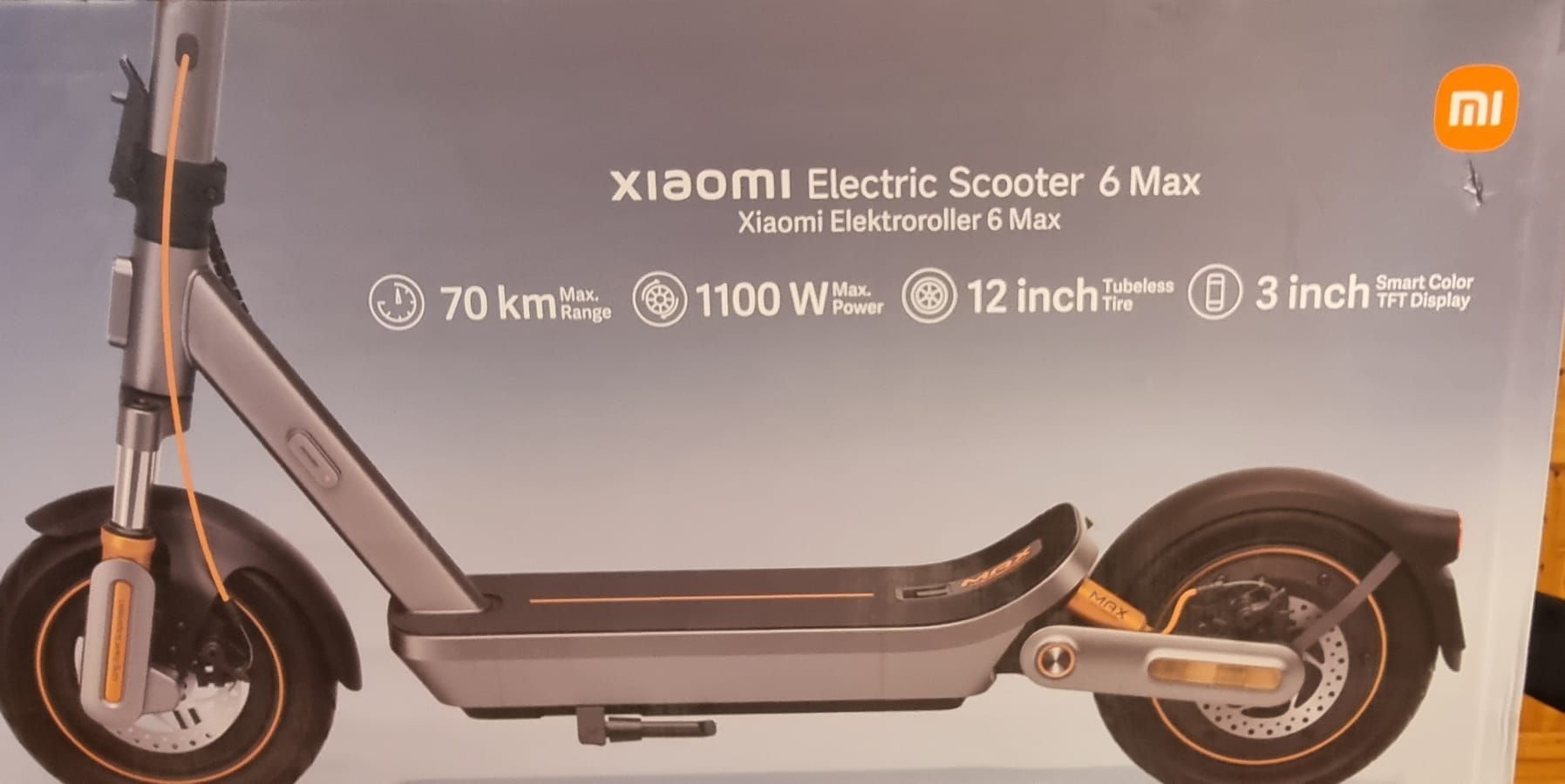 Scooters: Xiaomi Electric E Scooter 6 Max – Neu und originalverpackt aus Mühlehorn von donaldsohn 1