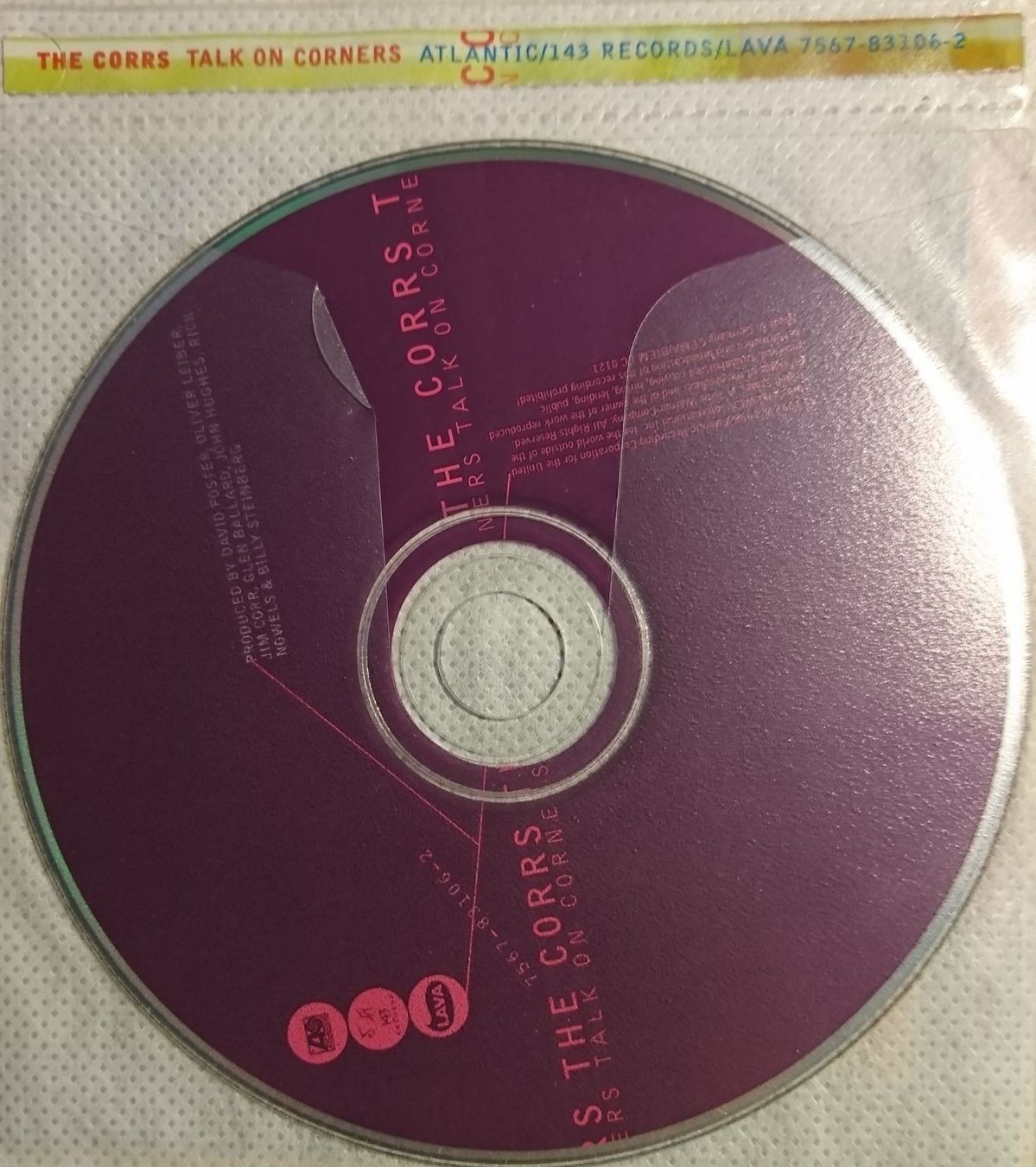 CDs: THE CORRS Talk On Corners – D'occasion à Zürich par Raz88 1