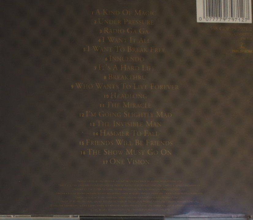 CD: Queen – Greatest Hits Ii – Usato da Luzern venduto da CONTENTI 2