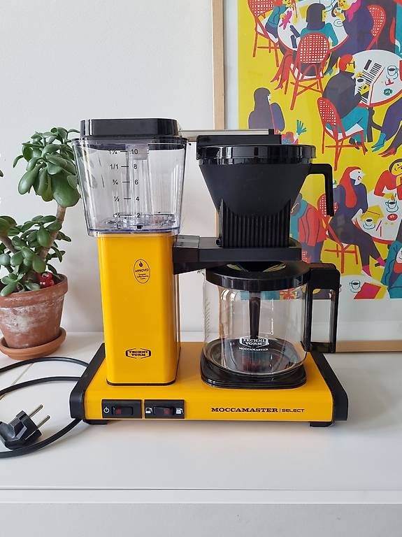 Macchine per caffè & Macchine per espresso: Kaffeemaschine Moccamaster gelb – Usato da Basel venduto da inf_fym8