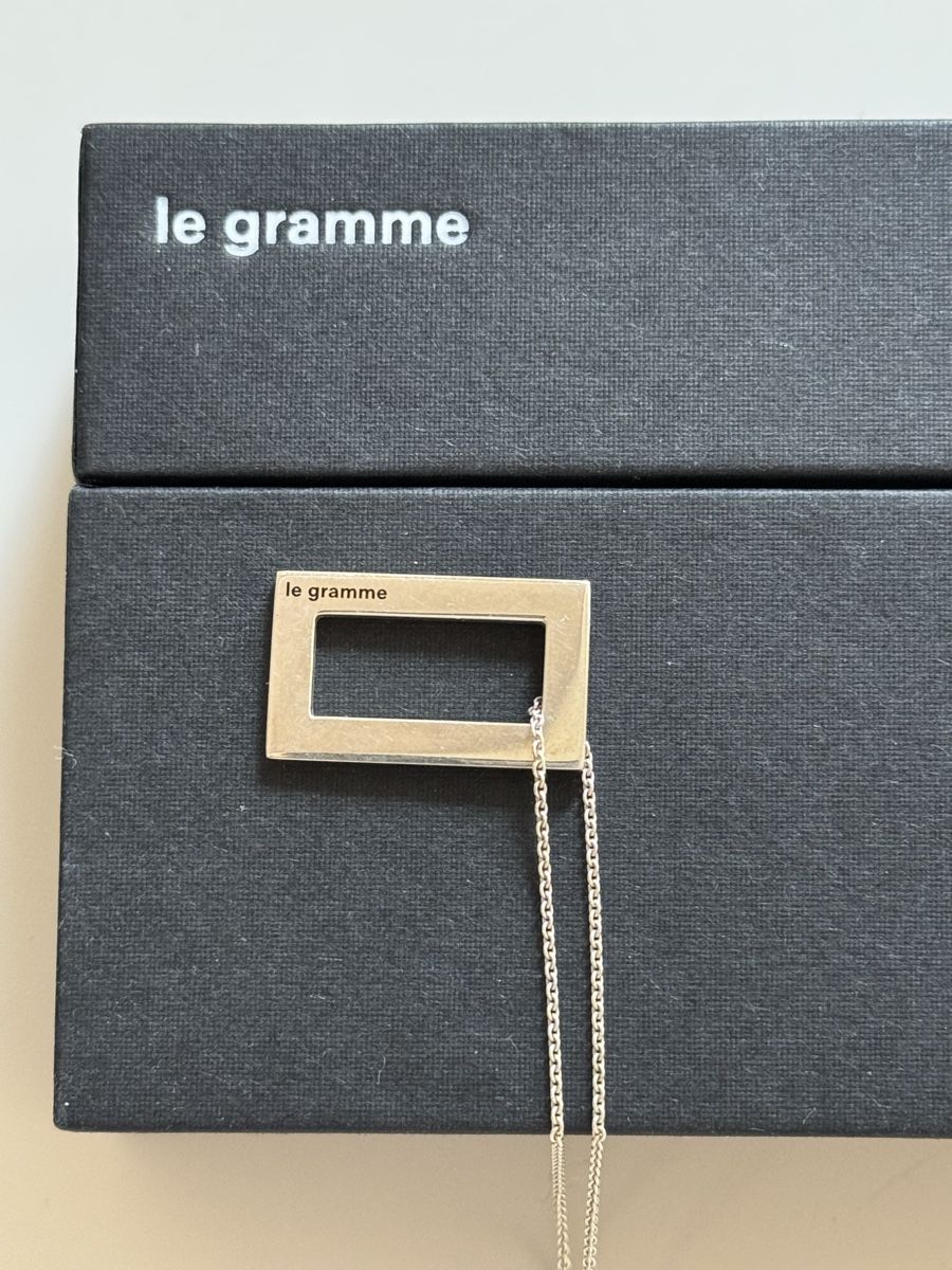 Catenine: Le Gramme 925 Rectangle Necklace – Nuovo (secondo la descrizione) da Coppet venduto da 63psells 1