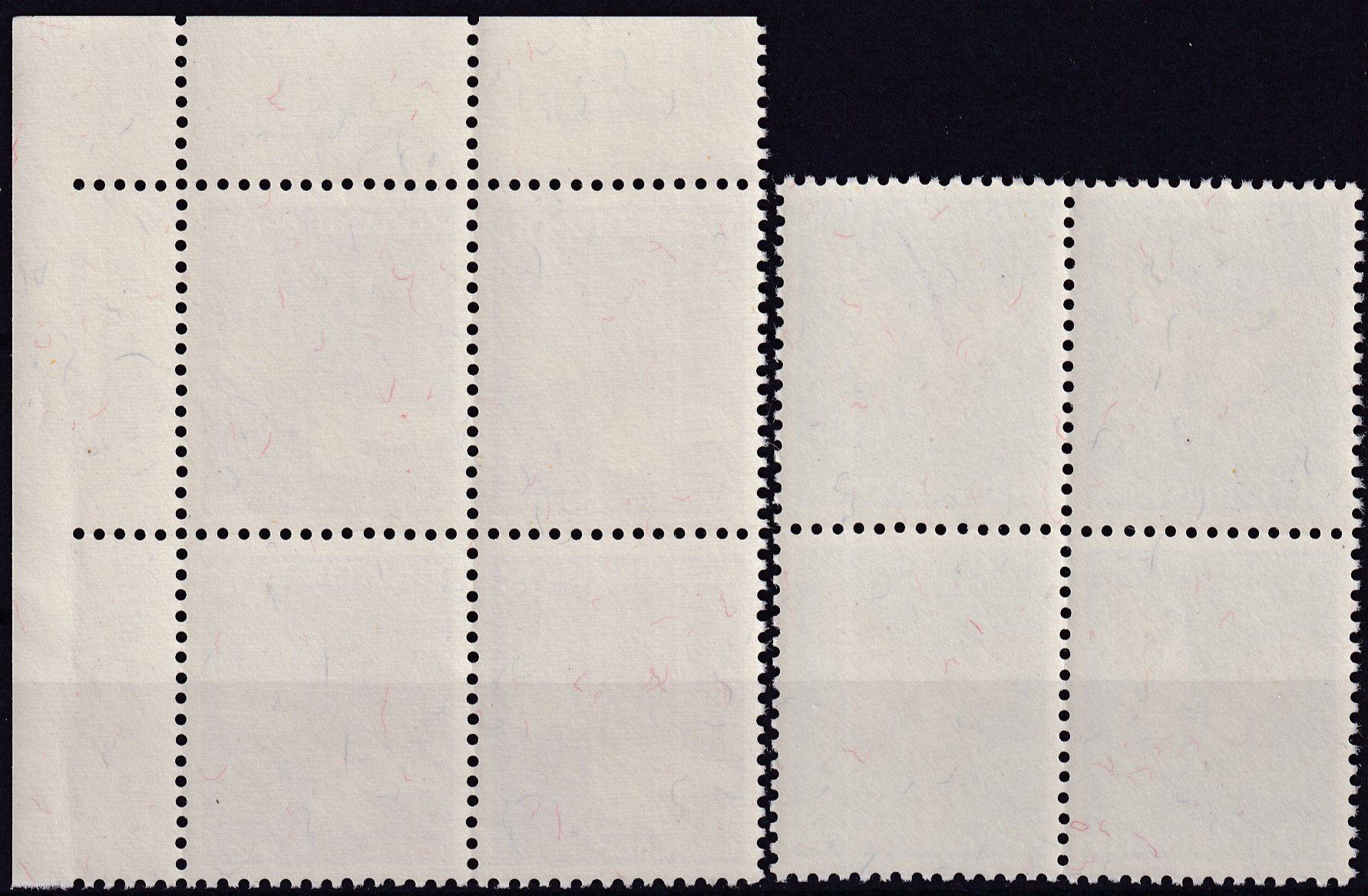 Alle Briefmarken: 1954, J153-157 im Viererblock ** postfrisch, Kat: 40.-+ – Gebraucht aus Sursee von Luzernerraute 4