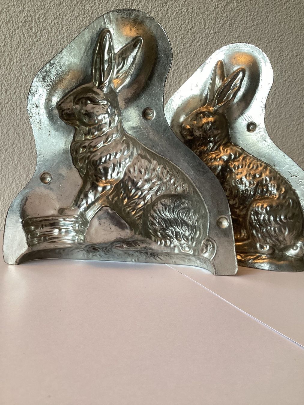Teglie da forno: Antike Schokoladen Giessform Osterhase – Usato da Bad Zurzach venduto da stevemc 1