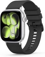 Silikon Armband passend für Apple Watch Karo Sport