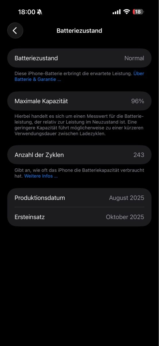 Apple Handys / Smartphones: Apple iPhone 17 Pro Max 256 GB Deep Blue – Gebraucht aus Fislisbach von dbe_fsw5 7