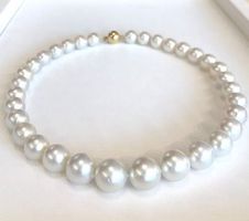 Südsee Perlen Collier 13-16.5mm, 16600.-