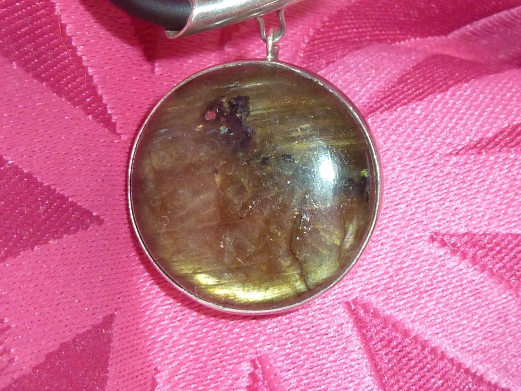 Pendentifs: collier avec pendentif pierre de labradorite – D'occasion à geneve par chriztel 7