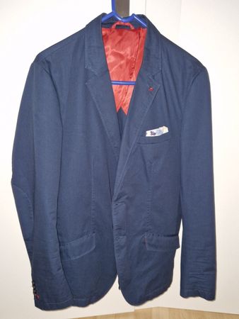 Blazer Size 48 Slim Fit - sommerlich dünn -  Piazza Italia