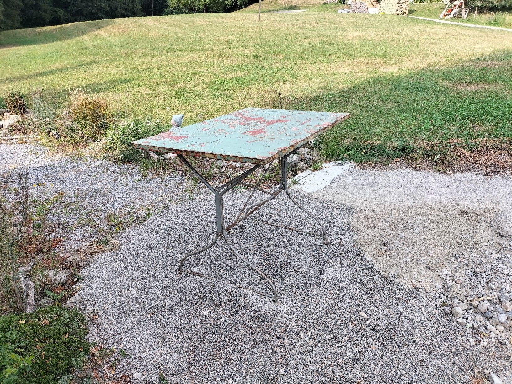 Tavoli: Gartentisch Antik/ ca 1910/20 – Usato da Müselbach venduto da pat_9c9w
