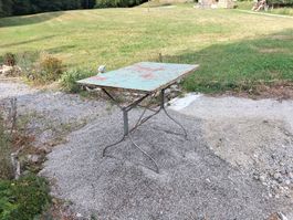 Gartentisch Antik/ ca 1910/20