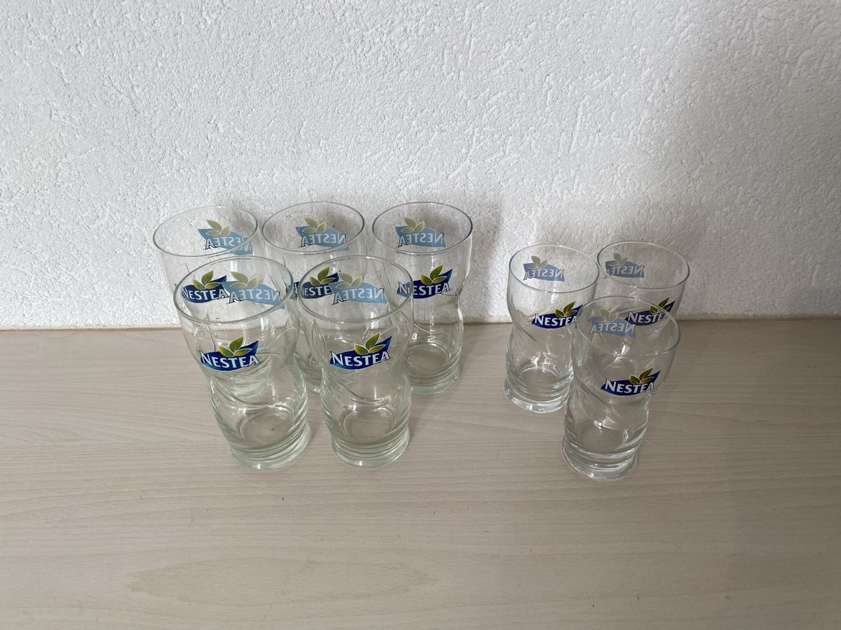 Bicchieri: 8 Nestea Gläser 5x5dl 3x3dl – Usato da Hägglingen venduto da kar_v9qf 2