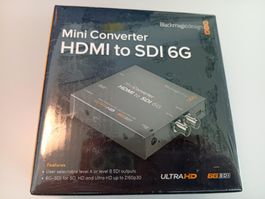 Blackmagic Mini Converter HDMI zu SDI 6G originalverpackt