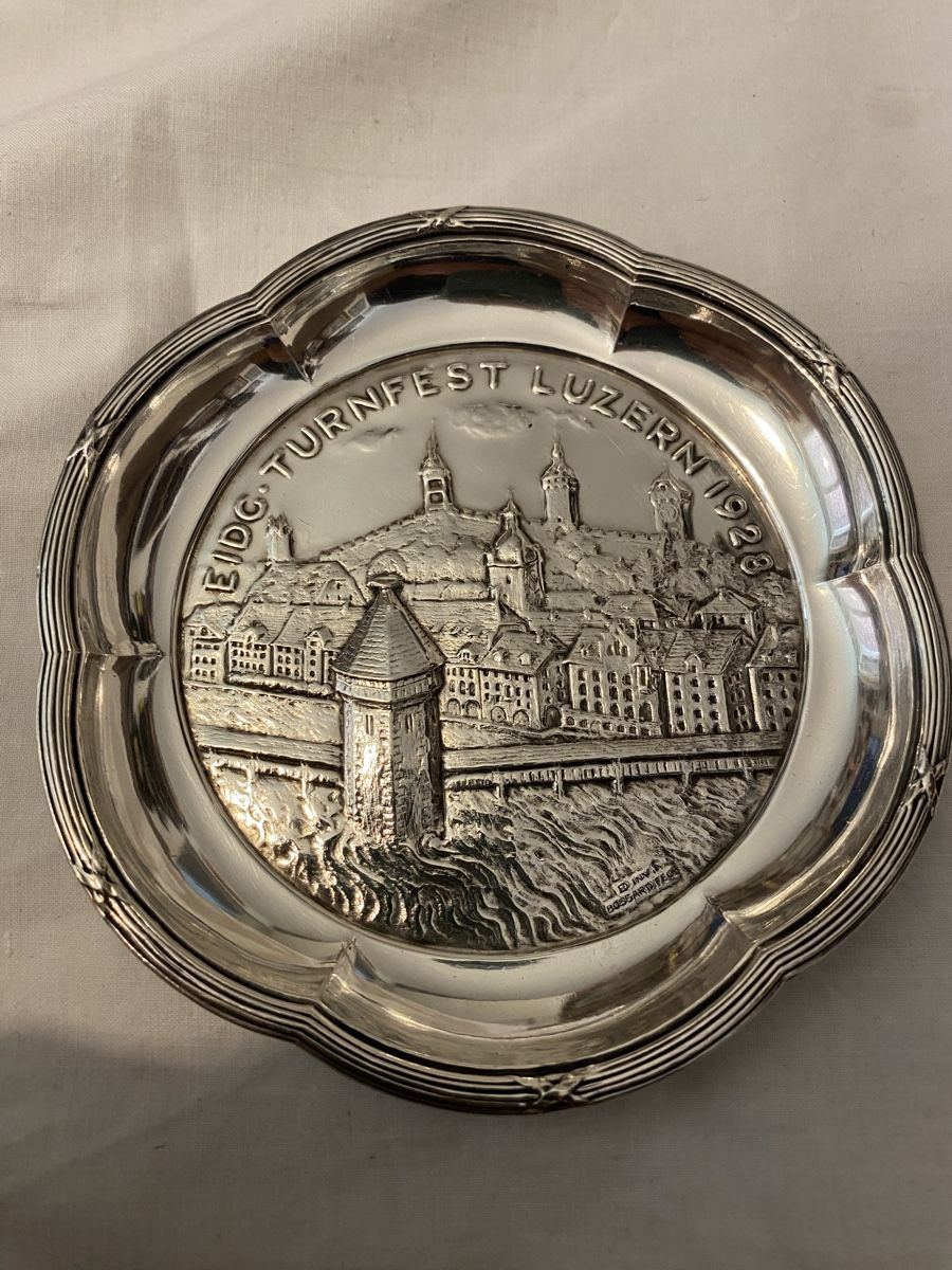 Medaglie: Turnfest Luzern 1928    800 – Usato da Brüttisellen venduto da Guzzi010