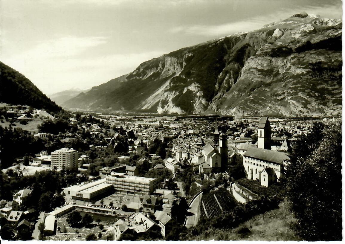 Ansichtskarten: Chur – Gebraucht aus Hochdorf von Ziegel-16