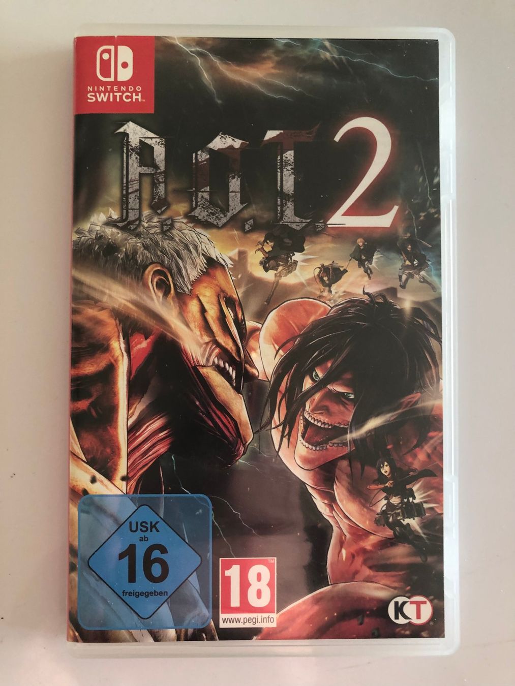 Nintendo Spiele: Attack On Titan 2 (A.O.T 2) / RARITAT – Neu (gemäss Beschreibung) aus Petit-lancy von Jototti